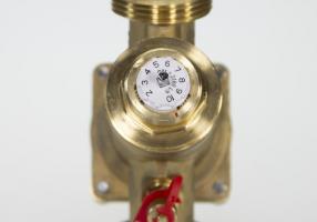 Ридан AQT-R 003Z1804R DN25 — комбинированный балансировочный клапан, без ниппелей, наружная резьба G1 1/4