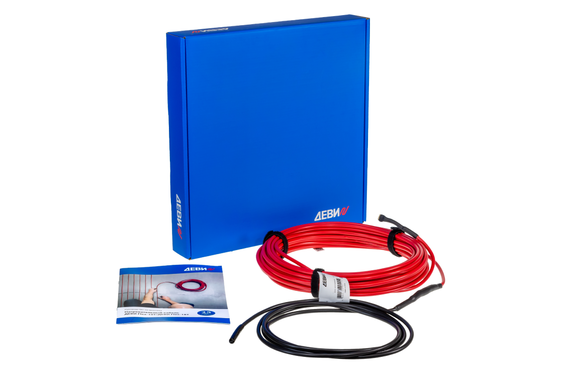140F1248R — Нагревательный кабель ДЕВИ Flex-18T 1625 Вт, 230 В, 90 м