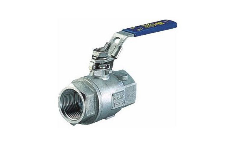 X2777 Шаровый кран резьбовой DN50 PN63; с рук.; Корпус-корр.ст.сталь; Шар-корр.ст.сталь AISI316; упл.R-PTFE арм. 15%