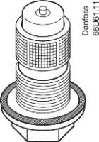 TUA Клапан терм R22/R407C 3/8"x1/2"