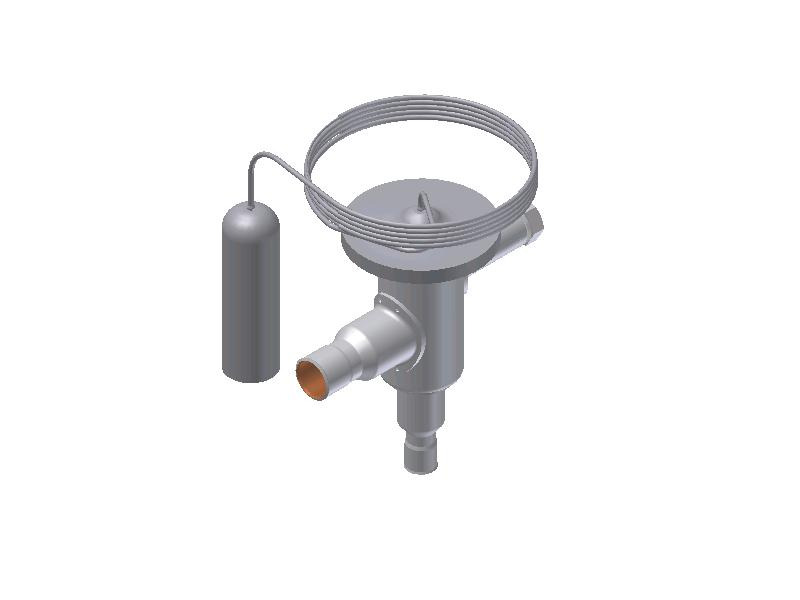 TUB Клапан терм №2 R410A 1/4"х1/2"