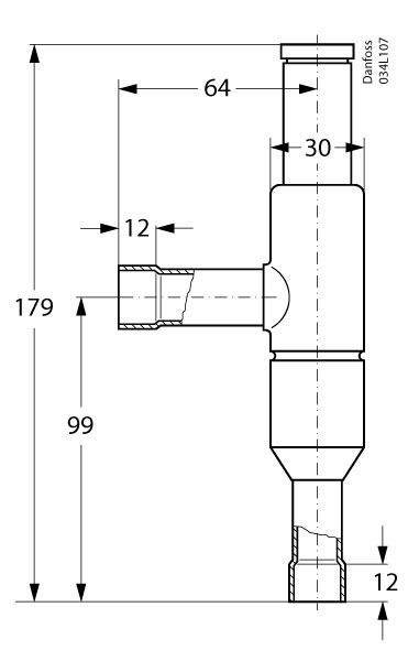 KVC 15 Регулятор производ. 5/8" ODF