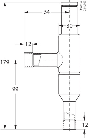KVC 15 Регулятор производ. 5/8" ODF