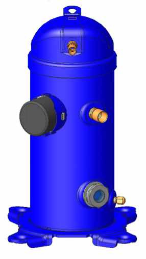MLZ026T2LP9A Компрессор спиральный