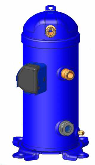 MLZ058T4LQ9A Компрессор спиральный