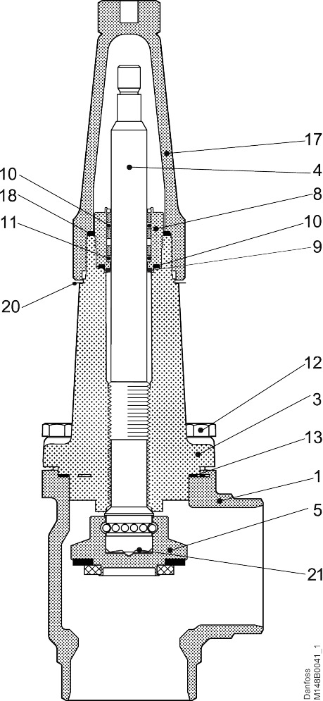SVA-L 15 A STR CAP Запорный клапан